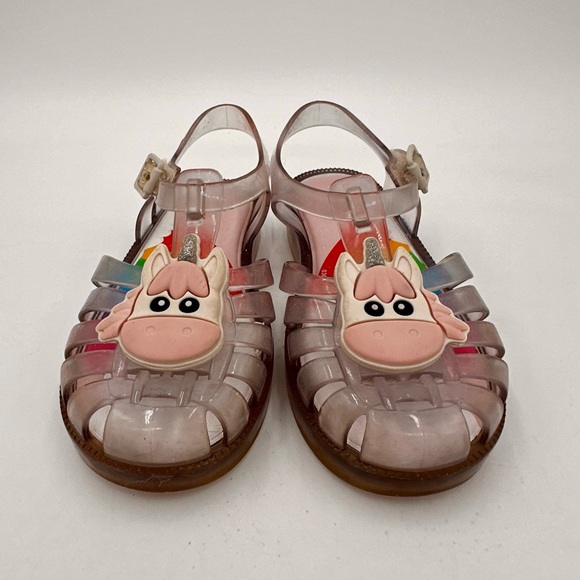 Mini Melissa Possession Unicorn Sandals Size 10 - Picture 2 of 7